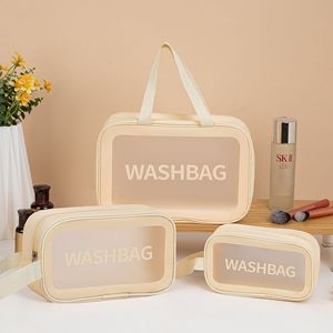 Washbag Toiletries Bag Large Capacity Rectangle Minimalist Design Travel Storage Bag for Men Women - Product Image 2