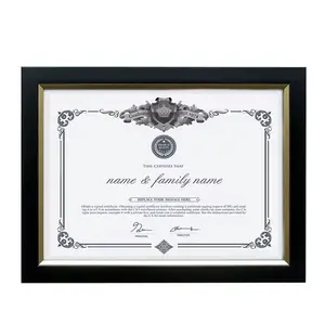 Cheap PS 8.5*11 PS Graduation Certificate Frame Diploma Frame Document Frame