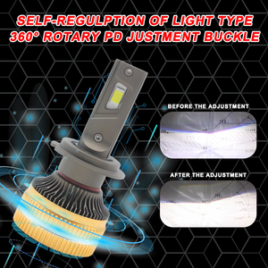 Ampoule de phare LED P65 130W 13000LM H1 <span class=keywords><strong>H3</strong></span> H7 H11 H13 880 9005 9006 9007 H4 Pièces automobiles K13 MAX Ampoule haute luminosité, directement de l'usine - Product Image 4