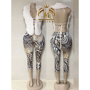 Nieuwe dames zomerkleding luipaardprint crop top shorts 2-delige set casual streetwear tweedelige set voor dames zomer outfits - Product Image 4