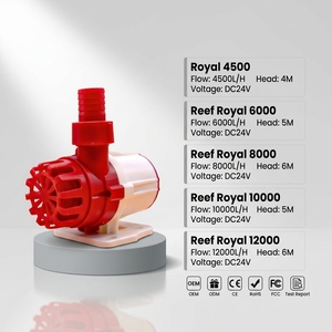 Pompe DC à haut débit 12000L/H Série Reef Royal, hauteur de refoulement max. 6M pour bac à corail - Product Image 1