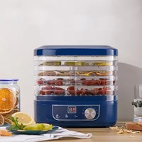 Huishoudelijke Mini Food Dehydrator Groente Fruit Vlees Voedsel Droger Thuisgebruik