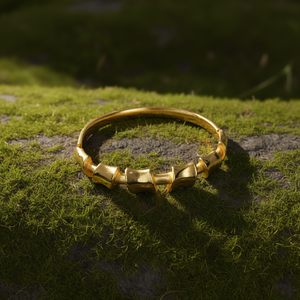 Bracelet tendance en acier inoxydable 316L plaqué or PVD, accessoire de bijouterie durable et résistant - Product Image 3