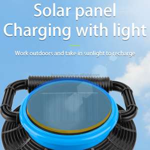 Linterna LED Solar COB Súper Brillante para Camping, Lámpara de Emergencia Recargable USB y Solar de Doble Potencia, Lámpara de Tienda de Campaña Impermeable - Product Image 6