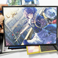 Planche Shikishi japonaise personnalisée en acrylique, planche Shikishi d'anime japonais, planche de signature d'anime japonais, planche Shikishi personnalisée, planche Shikishi en feuille
