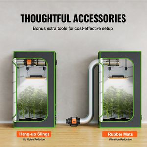 Kit de soufflerie d'échappement DB Wholesale HVAC Ventilateur de conduit en ligne de 4 pouces avec ventilateurs de ventilation à contrôle de vitesse variable AC - Product Image 6