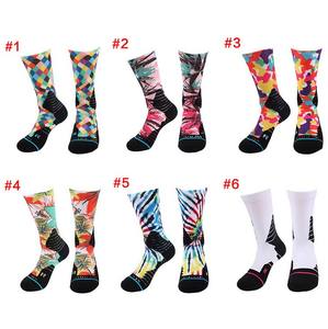 SOXTOWN कम MOQ 3D डिजिटल प्रिंट खाली कस्टम बनाने की क्रिया यूनिसेक्स जुराबें - Product Image 3