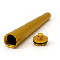 Boîte de rangement étanche en aluminium pour cigarettes 2026 avec couvercle métallique hermétique