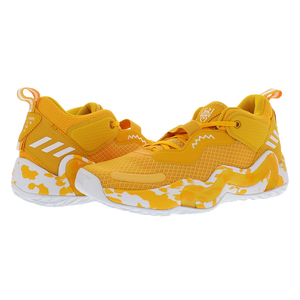 ADIDAS unisex SM d.o.n. รองเท้าออกกำลังกาย ISSUE 3 & Cross-Training สีเหลือง/ขาว | ของแท้100% - Product Image 4