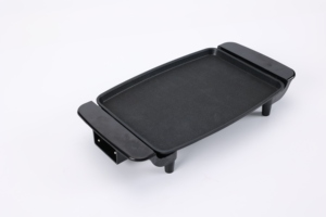 Petit gril électrique d'intérieur en aluminium noir et plaque chauffante Mini poulet viande Steak BBQ poêle à <span class=keywords><strong>Raclette</strong></span> assiette domestique appareils de cuisine - Product Image 5