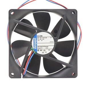 Ventilador Axial de Refrigeración ebm-papst 3414NHH 92x92x25mm 24V DC para Equipos Industriales y Servidores - Product Image 1