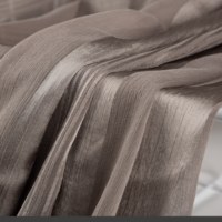 Tissu en satin de polyester respirant B5 pour foulard, matière légère et douce en mousseline pour hijab, usage quotidien décontracté, petite commande