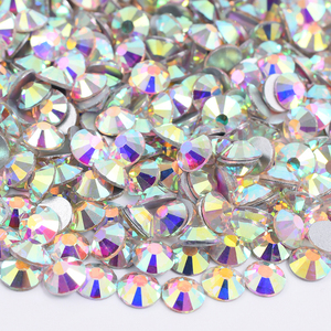 Strass in Cristallo AB SS6 10 12 16 20 30 all'Ingrosso, Pietre di Vetro per Unghie e Fai-da-Te - Product Image 1