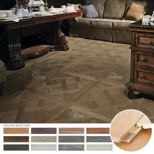 现代镶嵌装饰木地板酒店餐厅装饰木地板工程木质豪华地板