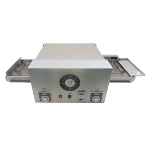 Commercial Conveyor Pizza Oven Stainless Steel Fast Heating Gas Conveyor Pizza Oven For Sale
