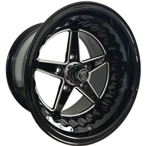 ล้อแม็กซ์ Drag Wheel 15X8 5X120.65 ET-6 ขัดเงาด้วยมือทั้งหมด Race Master Autodrag Convo Pro Street Pro Drag Star - Product Image 2