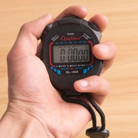 Stopwatch Digital Tahan Air untuk Anak, Logo Kustom, Perawat, Rumah Sakit, Sepeda, Olahraga, Pelatih, Pengukur Waktu
