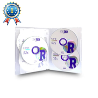 Personnalisation du logo, impression de CD-ROM, vente en gros de CD-R vierges, duplication et impression de CD-R musicaux avec étui de CD vide
