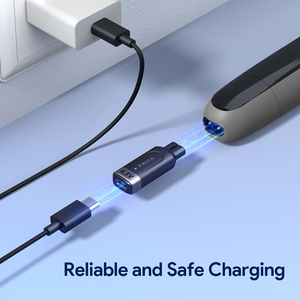 Adaptateur de charge Type-C Yinke 4.3V pour rasoir <span class=keywords><strong>Philips</strong></span> Norelco Oneblade QP2520 QP2515 QP2620 avec indicateur de charge - Product Image 5