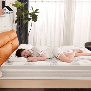 Colchón Híbrido de Lujo al por Mayor, Envasado al Vacío, con Resortes Ensacados, Enrollable en Caja, para Dormitorio, Económico y Popular - Product Image 4