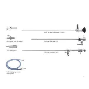 Medical Optical Instrument Endoscope 30 Degree Rigid Hysteroscopy Set 2.9mm