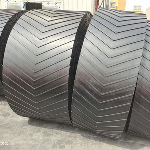 C32 800mm ep250 x 3 5 + 3 Chevron V Mô hình băng tải cao su - Product Image 3