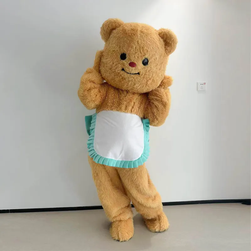 custom butter bear mascot costume transportadora para cat mascot teddy bear mascot costume