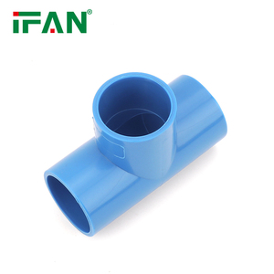 IFAN giá rẻ <span class=keywords><strong>uPVC</strong></span> ống nước phụ kiện PN10 màu xanh TEE Union ổ cắm <span class=keywords><strong>uPVC</strong></span> nước phù hợp GB 20-250mm màu xanh <span class=keywords><strong>uPVC</strong></span> phụ kiện - Product Image 4