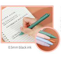 Stylo gel à pression Morandi Macaron 0,5 mm, stylo d'écriture