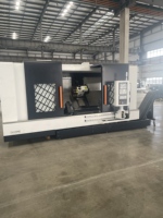 Tour CNC vertical en acier CKD750-1000 pour usinage de cylindres et de barils