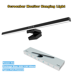 Smart Home LED Screen <b>Light</b> Bar Touch Control Stepless Dimming Timer Night <b>Lights</b> Ultra-thin Straight Screen Office Use - Product Image 6