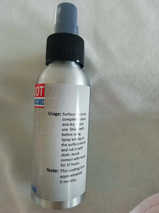 Original Automotive NANO GLASS Anti-Fog Agent in Liquid Formulation Epoxy-Based <b>Plastic</b> Coating for Brush Application - Product Image 3