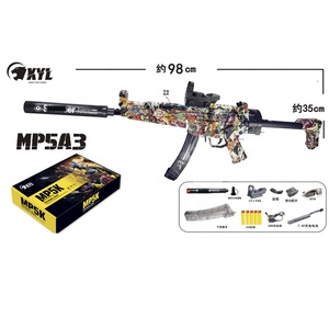 Xyl MP5K Điện Điện Tử Cho Đồ Chơi Súng 7Mm Gel Ammos Tự Động Chụp Blaster Nhựa Splatter Launcher An Toàn Trẻ em' Đồ Chơi Chiến Đấu - Product Image 3