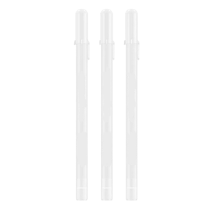 Bolígrafo de <span class=keywords><strong>Gel</strong></span> de <span class=keywords><strong>Tinta</strong></span> Blanca de 0.8mm, Marcador Resaltador de <span class=keywords><strong>Punta</strong></span> <span class=keywords><strong>Fina</strong></span> para Estudiantes, Material Escolar, Dibujo, Arte, Escritura, Bolígrafos de <span class=keywords><strong>Tinta</strong></span> - Product Image 2