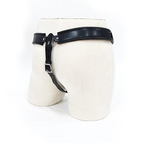 男性貞操帯調節可能なストラップスリップハーネスBDSMフェチペニスボンデージケージタイドエロティックキーロック男性男性下着ランジェリー - Product Image 6