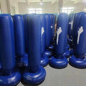 Saco de Boxeo con Forma Humana para Kick Boxing, Saco de Arena de PVC con Relleno de Aire, Equipo Esencial para Entrenamiento en Gimnasio - Product Image 6