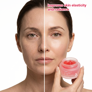 OEM Anti Aging Firming Lifting Repairing Boosting Radiant Glow Youthful Elastic Plump Smooth Pink Collagen Capsule Cream - Product Image 2