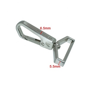 Chất Lượng Con Chó Dây Xích Carabiner Khóa Hợp Kim Tùy Chỉnh Kích Hoạt Xoay Mùa Xuân Snap Móc Da Túi Clasp Cho <span class=keywords><strong>DIY</strong></span> Keychain Cặp - Product Image 5