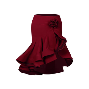 Jupe de danse valse Flamenco pour femmes, taille é... - Grandado