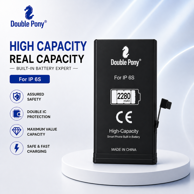 Premium Quality 2280mAh High Capacity Battery for iPhone 6S Li-ion Mobile Phone Battery OEM Wholesale