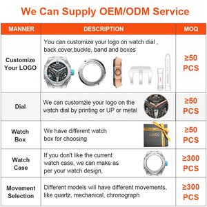 Montres de luxe personnalisées, montre squelette pour hommes avec logo, montre-bracelet mécanique à bracelet en silicone, montre automatique étanche 5atm pour hommes - Product Image 2