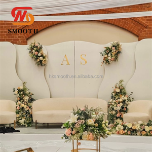 Panel de Pared de Acrílico LED para Fondo de Escenario de Boda, Luz Cálida, Panel de Acrílico con Luz LED Ondulada, Soporte para Fondo de Acrílico - Product Image 4