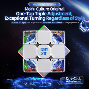 <span class=keywords><strong>Moyu</strong></span> Super <span class=keywords><strong>Weilong</strong></span> 3x3 V2 Cubo de velocidad mágico magnético profesional Super <span class=keywords><strong>Weilong</strong></span> V2 20M UV Magic Puzzle Juguetes - Product Image 2