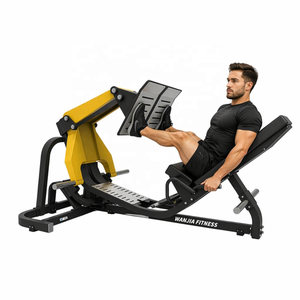 Máquina de gimnasio de uso comercial con placa de carga grande de acero <span class=keywords><strong>para</strong></span> <span class=keywords><strong>prensa</strong></span> de piernas y sentadillas hack en interiores - Product Image 1