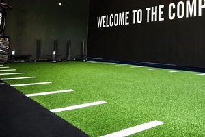 <span class=keywords><strong>Gazon</strong></span> artificiel professionnel pour gymnase et football, <span class=keywords><strong>rouleau</strong></span> de 50 mm, écologique, imperméable, avec logo personnalisé et lignes graduées - Product Image 3