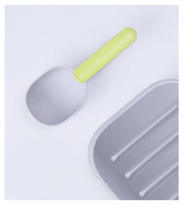 Nuevo diseño logotipo personalizado 2 en 1 Multi-función de comida para mascotas cuchara con Clip de la bolsa de ABS de alimentos para mascotas Scooper - Product Image 4