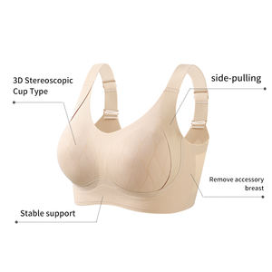 Plus Size Womens <strong>Bra</strong> Push Up Shaped Underwear The Body Back <strong>Bra</strong> 34-46 C D DD E - Product Image 2