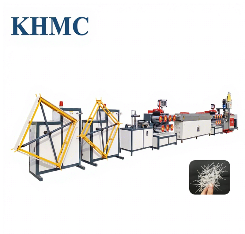Polypropylene Macro Fiber pp Fiber Extruder