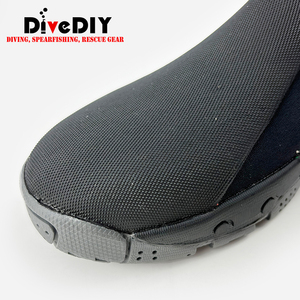 Botas de Buceo de Neopreno con Cremallera Lateral YKK, Correa de Velcro Ajustable, Puntera y Talón Reforzados, Suela de Goma Antideslizante para Pesca Submarina - Product Image 3