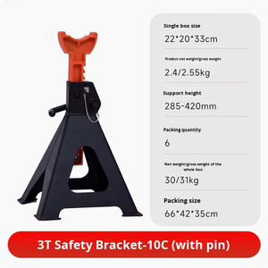Cric de levage de <span class=keywords><strong>voiture</strong></span> en acier réglable de type broche métallique 3/6 tonnes avec construction robuste pour le levage de véhicules - Product Image 5